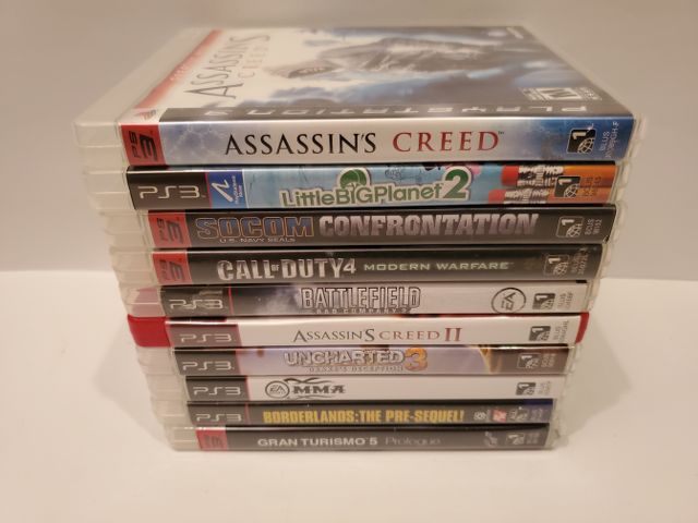Sony PlayStation 3 Lot of 10 Games for PS3 video game