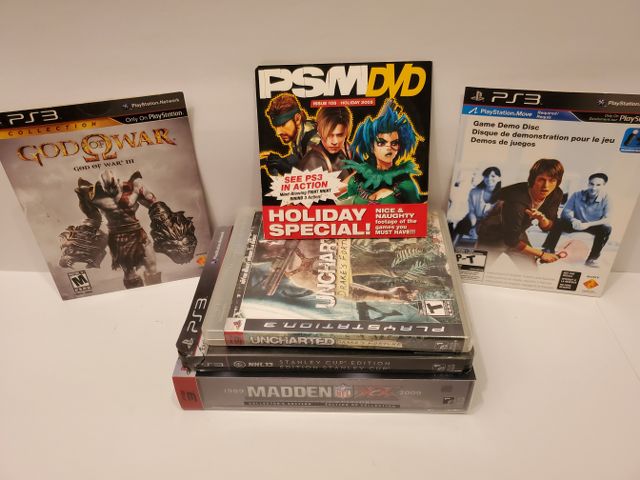 Sony PlayStation 3 Lot of 5 Games for PS3 video game