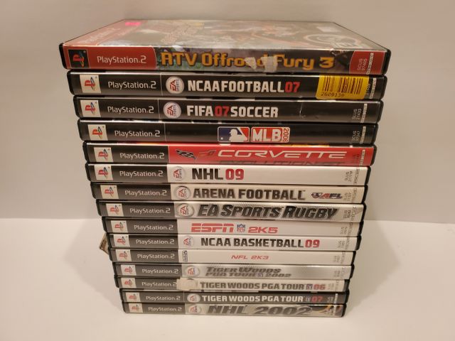 Sony PlayStation 2 Lot of 15 Games (PS2) video game