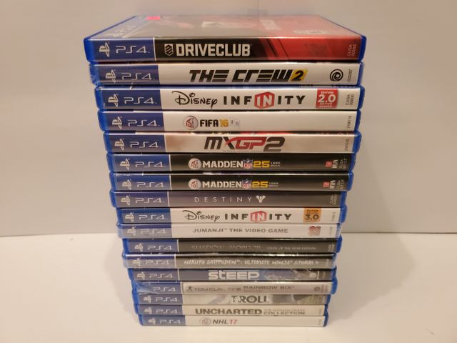 Sony PlayStation 4 Lot of 17 Games for PS4 video game