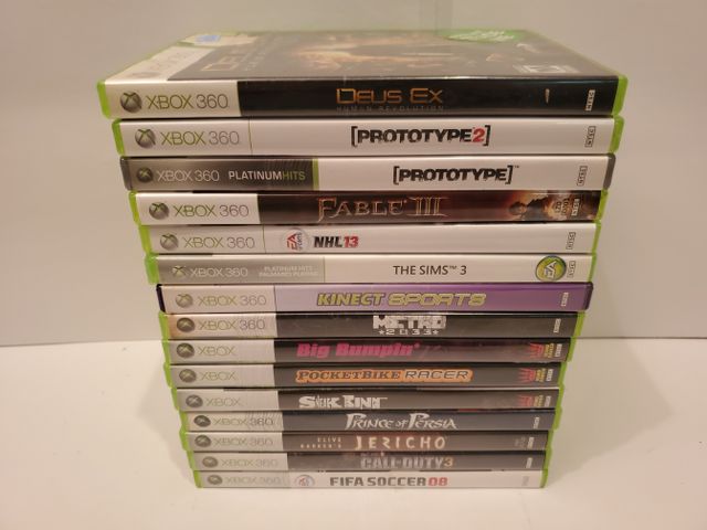 Microsoft Xbox 360 Lot of 15 Games for Xbox 360 video game