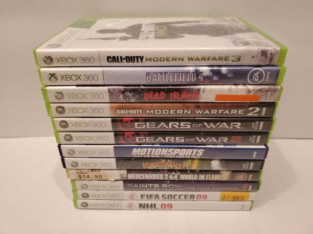 Microsoft Xbox 360 Lot of 12 Games for Xbox 360 video game