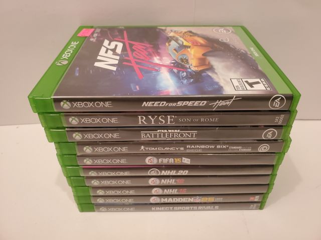 Microsoft Xbox One Lot of 10 Games (Xbox One) video game