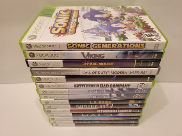 Microsoft Xbox 360 Lot of 15 Games for Xbox 360 video game