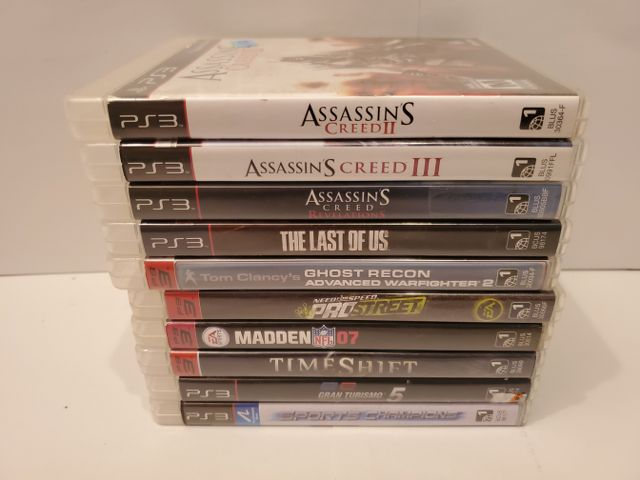 Sony PlayStation 3 Lot of 10 Games (PS3) video game