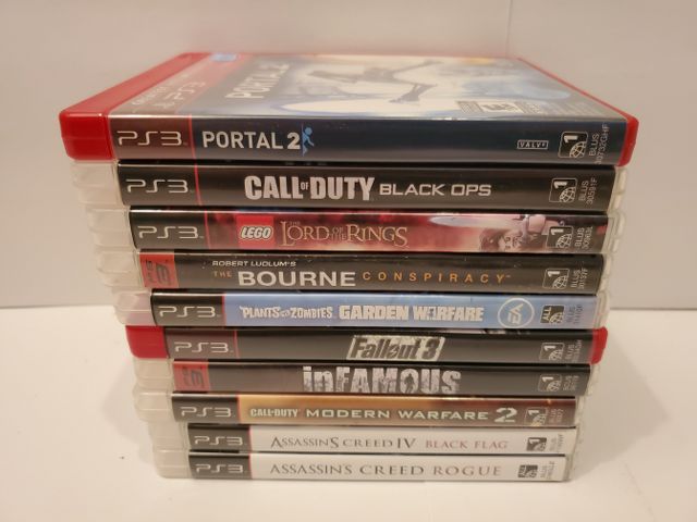 Sony PlayStation 3 Lot of 10 Games for PS3 video game