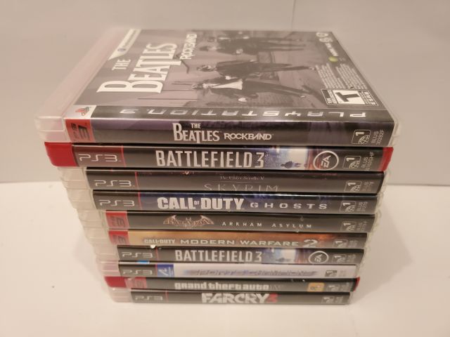 Sony PlayStation 3 Lot of 10 Games for PS3 video game