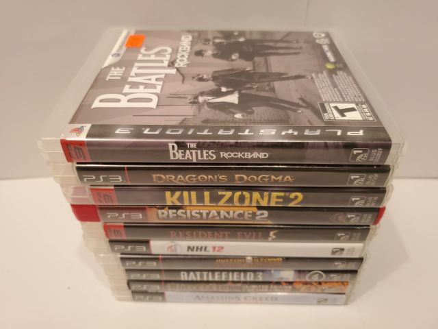 Sony PlayStation 3 Lot of 10 Games (PS3) video game