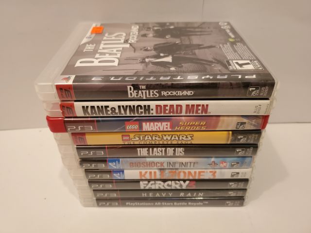 Sony PlayStation 3 Lot of 10 Games for PS3 video game