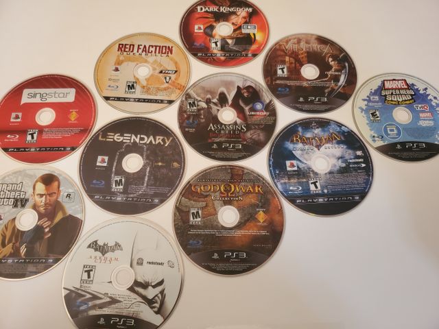 Sony PlayStation 3 Lot of 11 Games (PS3) video game