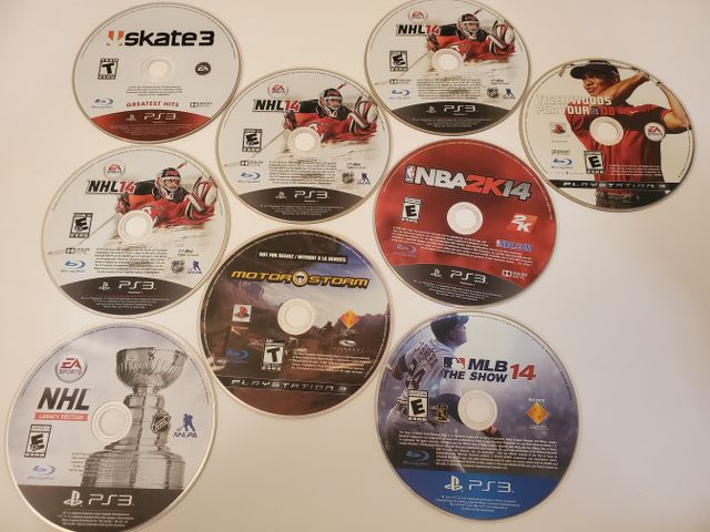 Sony PlayStation 3 Lot of 9 Games (PS3) video game