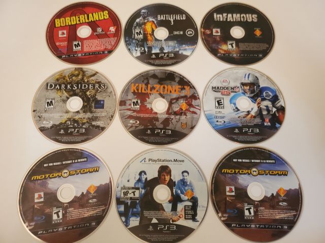 Sony PlayStation 3 Lot of 9 Games (PS3) video game