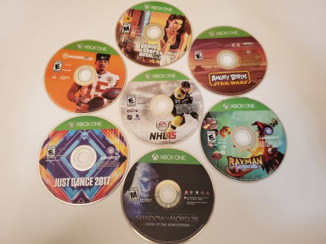 Microsoft Xbox One Lot of 7 Games (Xbox One) video game