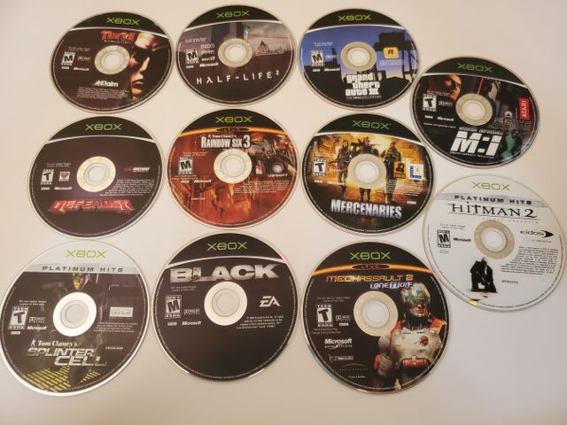 Microsoft Xbox Lot of 11 Games (Xbox) video game