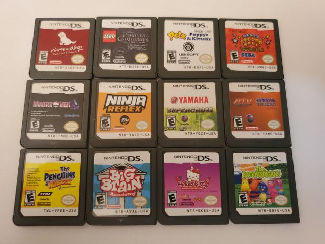 Nintendo DS Lot of 12 Games (DS) video game