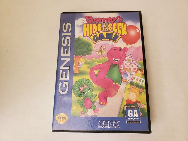 Sega Genesis Barney's Hide & Seek Game video game