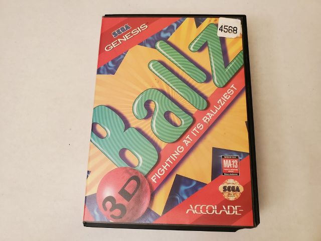 Sega Genesis Ballz Fighting at its Ballziest video game