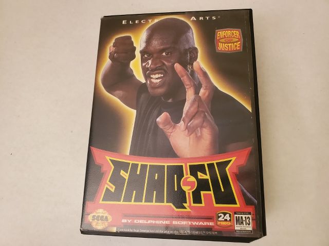 Sega Genesis Shaq Fu video game
