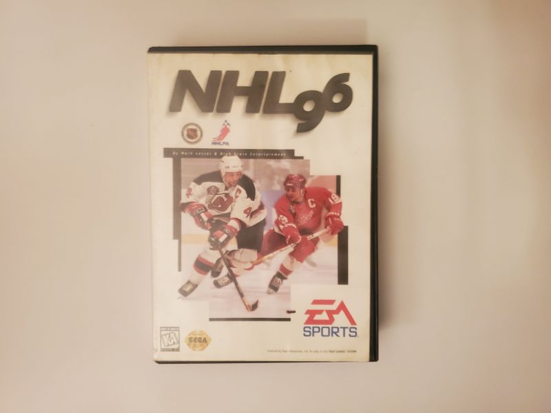 Sega Genesis NHL 96 video game