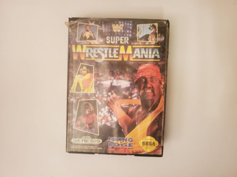 Sega Genesis Super WrestleMania video game