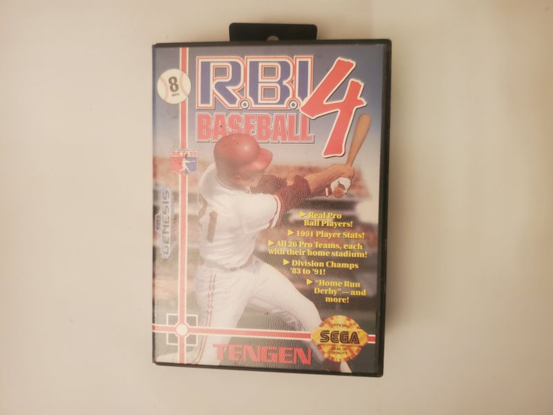 Sega Genesis R.B.I. Baseball 4 video game