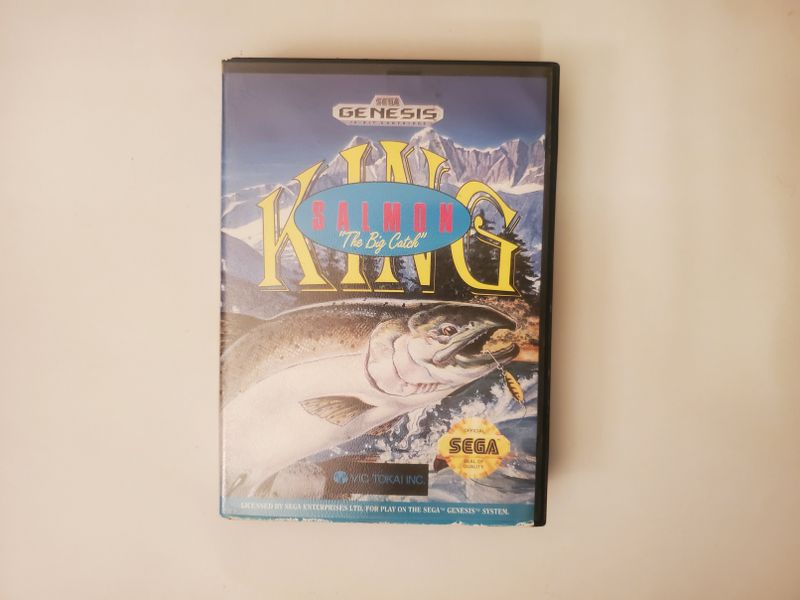 Sega Genesis King Salmon: The Big Catch video game