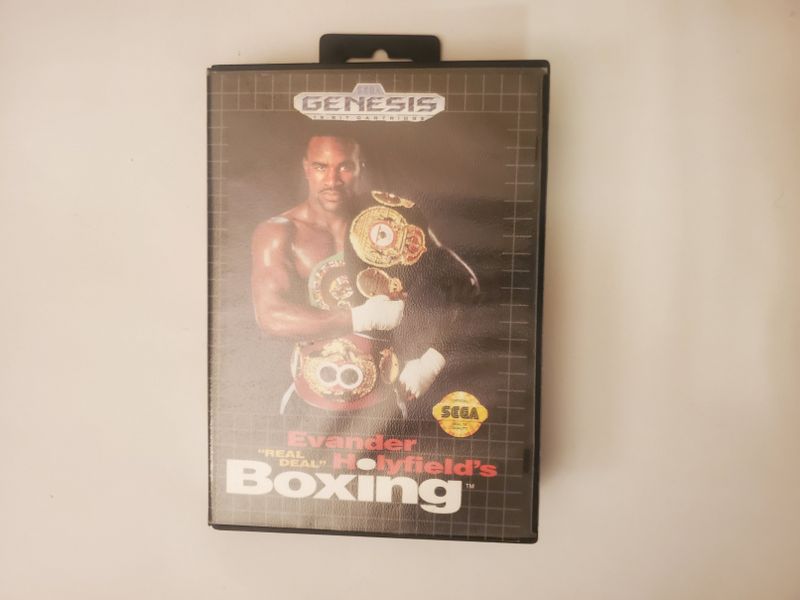 Sega Genesis Evander Holyfield's 'Real Deal' Boxing video game