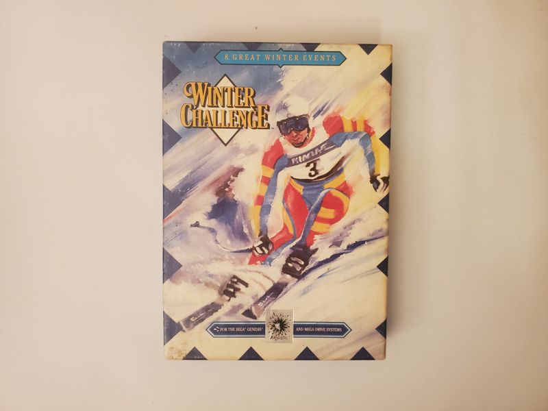 Sega Genesis Winter Challenge video game