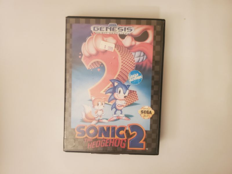 Sega Genesis Sonic the Hedgehog 2 video game
