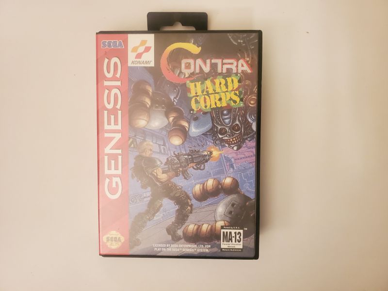 Sega Genesis Contra: Hard Corps video game
