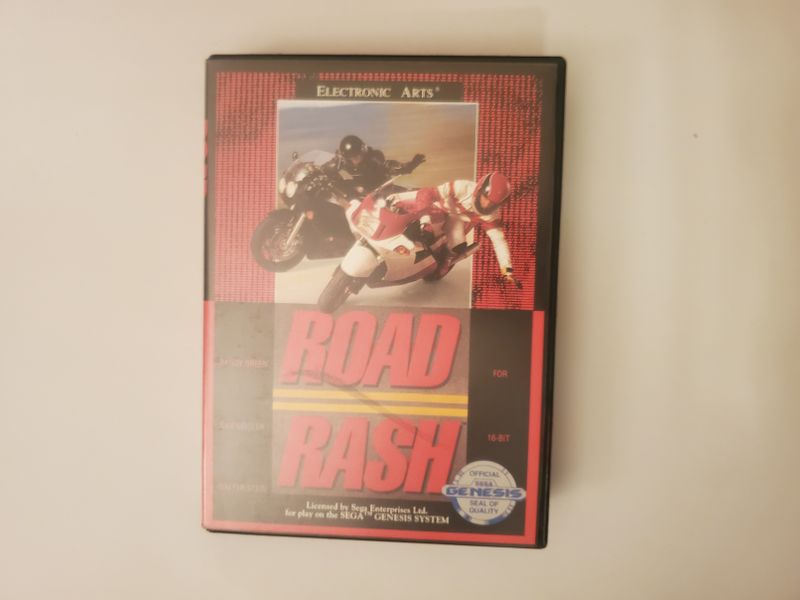 Sega Genesis Road Rash video game