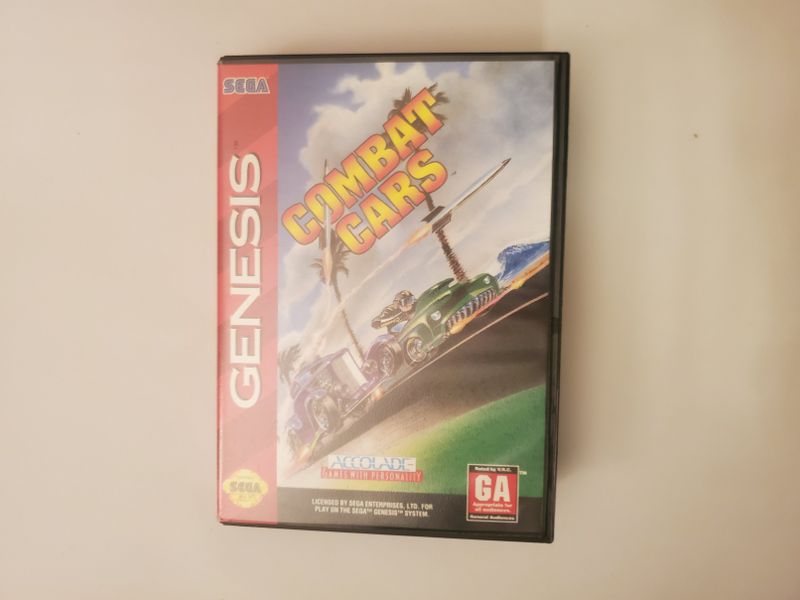 Sega Genesis Combat Cars video game