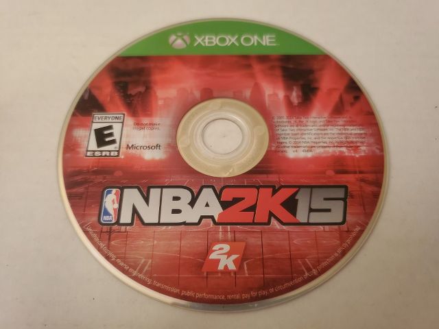 Microsoft Xbox One NBA 2K15 video game