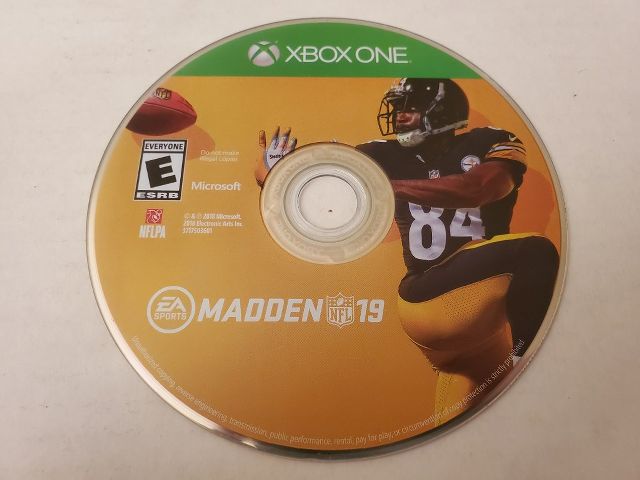 Microsoft Xbox One Madden 19 video game