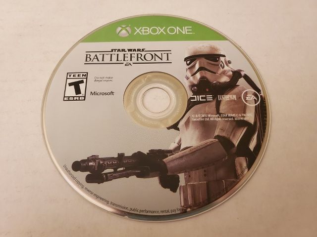 Microsoft Xbox One Star Wars Battlefront video game