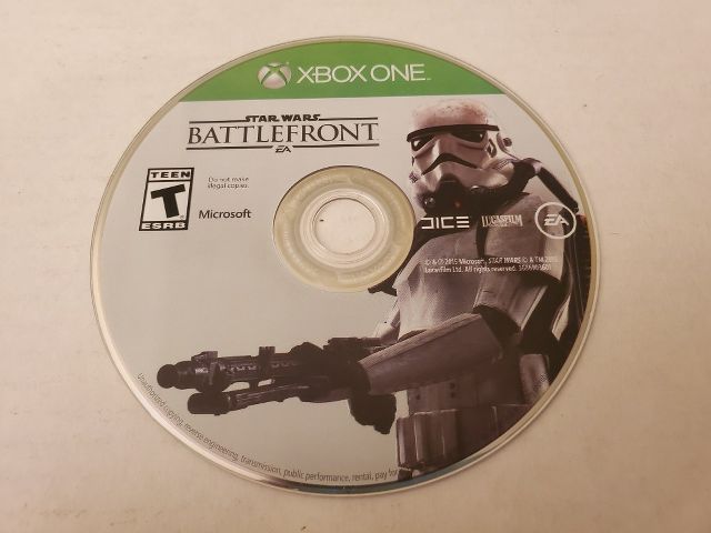 Microsoft Xbox One Star Wars Battlefront video game