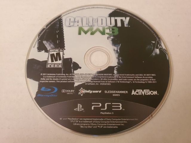 Call of Duty Modern Warfare 3 MW3 (Sony Playstation 3) | Games Checkout