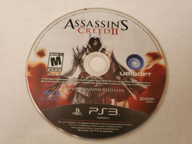 Sony Playstation 3 Assassin's Creed II video game