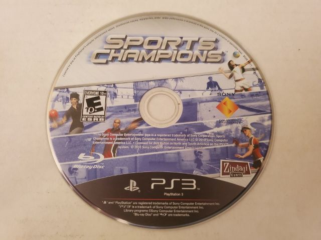 Sony Playstation 3 Sports Champions video game