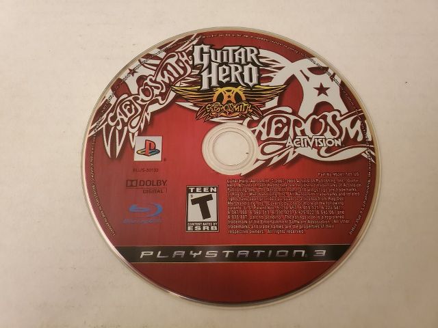 Sony Playstation 3 Guitar Hero Aerosmith video game