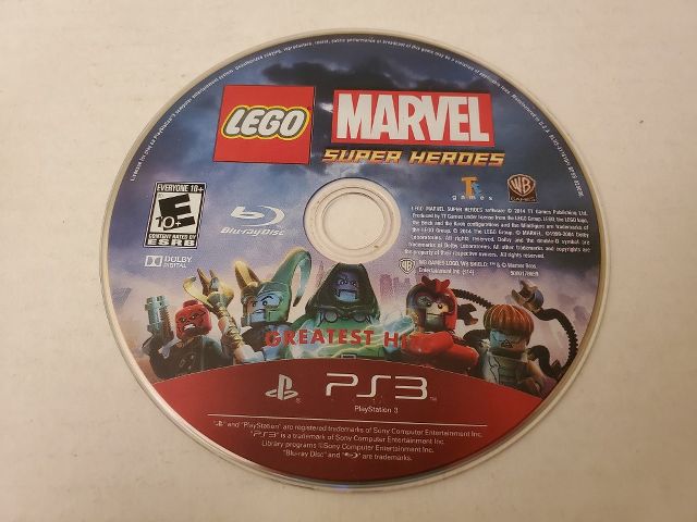 Sony Playstation 3 LEGO Marvel Super Heroes video game