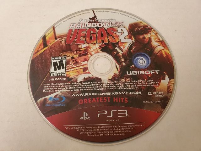 Sony Playstation 3 Rainbow Six Vegas 2 video game