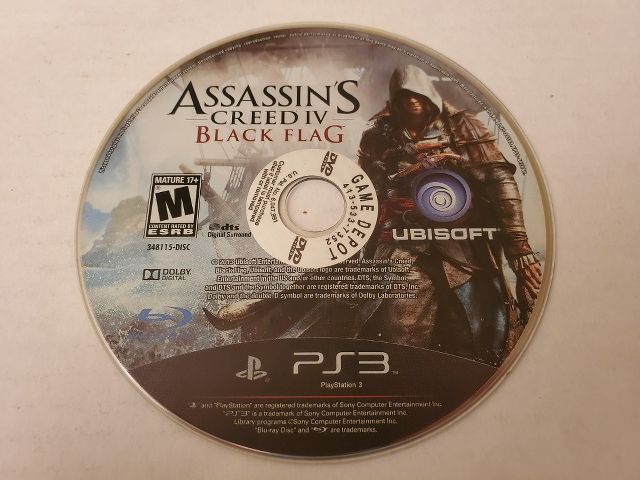 Sony Playstation 3 Assassin's Creed IV Black Flag video game