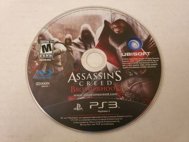 Sony Playstation 3 Assassin's Creed Brotherhood video game