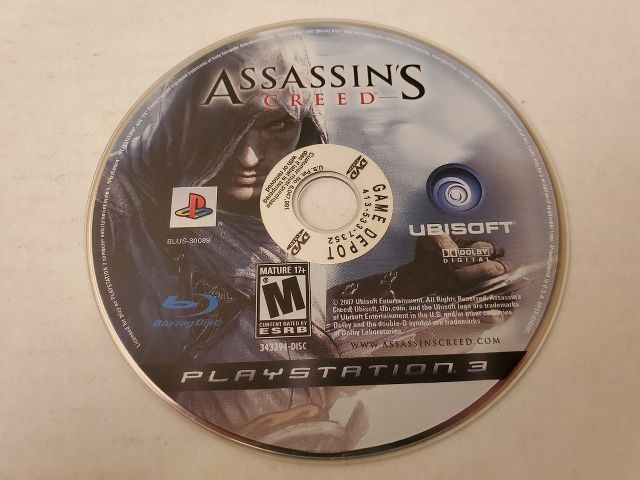 Sony Playstation 3 Assassin's Creed video game
