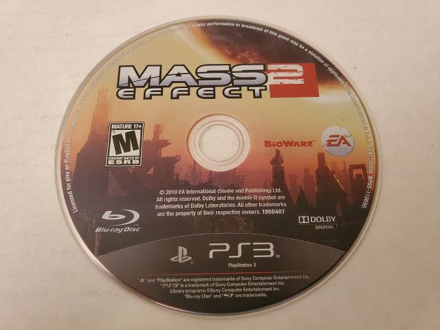 Sony Playstation 3 Mass Effect 2 video game