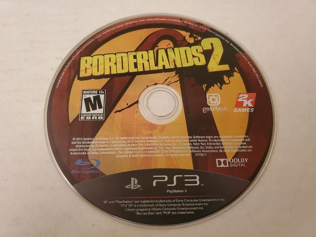 Sony Playstation 3 Borderlands 2 video game