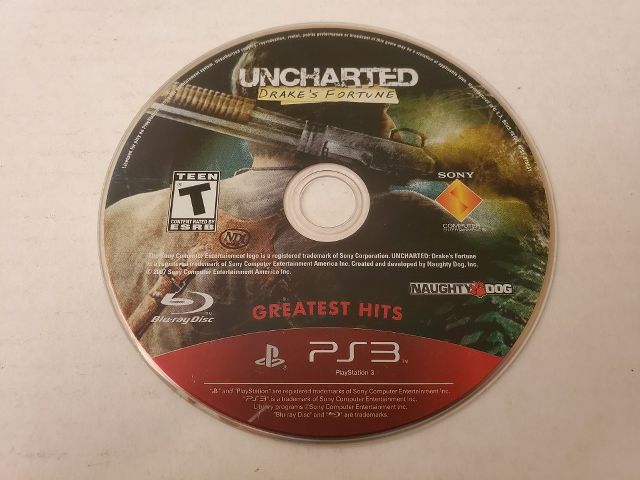 Sony Playstation 3 Uncharted Drake's Fortune video game
