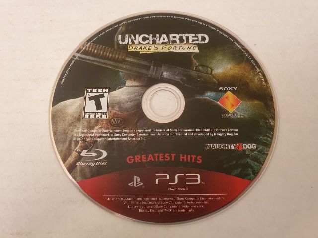 Sony Playstation 3 Uncharted Drake's Fortune video game