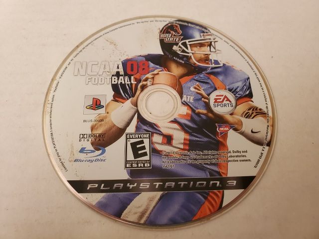 Sony Playstation 3 NCAA 08 Football video game